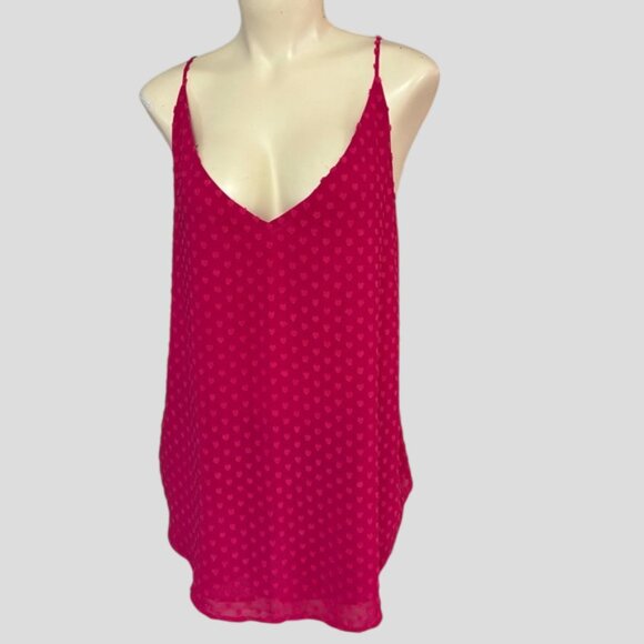 LOFT Women's Camisole Tops - Pink, White, and Blue Size XL - Picture 2 of 16